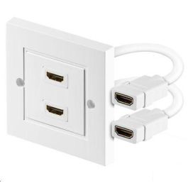 MicroConnect Toma de pared HDMI de 2 puertos 4K Blanca Precio: 19.49999942. SKU: B12TFFQ9VH