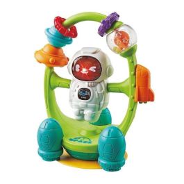 Sonajero astronauta con ventosa, luces y sonidos, gira 180º, 20x16cm - modelos surtidos
