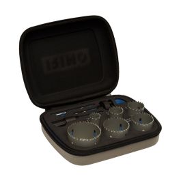 Irimo 810-2264-4 Juego de 6 Coronas Bimetal para Metal, Madera y Plástico (22-64mm) con Soportes y Broca Precio: 66.50000038. SKU: S7918605