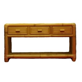 DKD Home Decor Consola Tropical de Bambú y Ratán 150 cm Ancho x 52 cm Fondo x 75 cm Alto Precio: 461.50000039. SKU: B1789GGBDJ