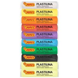 Jovi Plastilina Barra 15 gr - Estuche 10 Unidades con 8 Colores Básicos + 2 Fluorescentes Precio: 2.8900003. SKU: B1HHKDW25Y