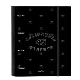 Carpeta de anillas Safta California Negro 27 x 32 x 3.5 cm Precio: 8.94999974. SKU: B15WLNA457