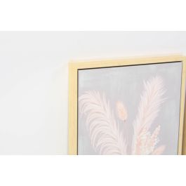 DKD Home Decor Cuadro Shabby Gris Beige 4 x 70 x 50 cm (2 Unidades) Lienzo Ps