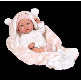 Muñeca elegance 38 cm aria rosa c/ manta (muñeco de peso) (cuerpo vinyl, sexo niña) Muñeca elegance 38 cm aria rosa c/ manta (muñeco de peso) (cuerpo vinyl, sexo niña)