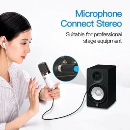 Cable Estéreo Vention BBEBH/ Jack 6.5 Macho - XLR Hembra/ 2m/ Negro Cable Estéreo Vention BBEBH/ Jack 6.5 Macho - XLR Hembra/ 2m/ Negro