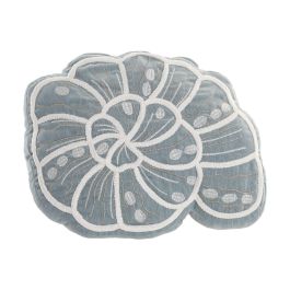 DKD Home Decor Cojin Mediterraneo Azul Blanco 33 x 40 x 10 cm (2 Unidades) Chenilla Precio: 25.69000005. SKU: B16FREGTP3