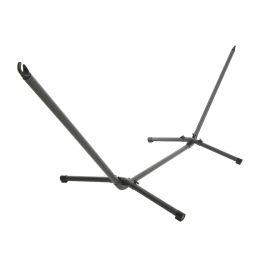 Null Estructura de hierro para hamaca de exterior 93x300x105 cm, color antracita