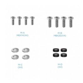 Tooq Soporte de Pared Giratorio para TV Monitor 23 a 55 Pulgadas LP2255TN-B Negro