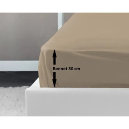 Lovely Home Sábana Ajustable 100% Algodón 140x190x30 cm Beige Precio: 23.94999948. SKU: S7105462