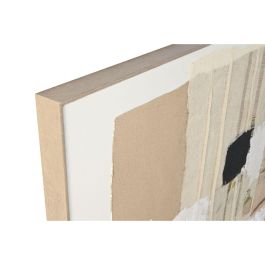 Cuadro Home ESPRIT Verde Beige Abstracto Urbano 121 x 5,2 x 121 cm (2 Unidades)