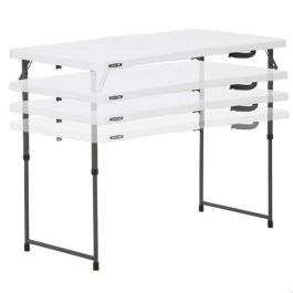 Mesa Plegable Lifetime Blanco 122 x 91,5 x 61 cm Acero HDPE Precio: 55.50000049. SKU: B1FB5NV32T