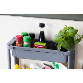 Inde Carrito Multiusos Extensible con 4 Cestos - 37.6 cm x 15.5 cm x 24.5 cm (4 Unidades)