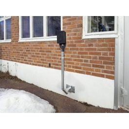 Next Green Soporte Angular 60-1000 mm Galvanizado para Fachadas y Paredes