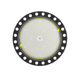 Lumileds Campana LED 100W 17000Lm 5000K Regulable Intensidad/Ángulo IP65 50000H 1177-HB-JL16AL-100W-CW