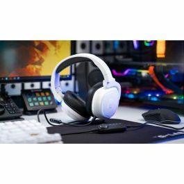 The G-Lab THE3760162066944 Casco de juego RGB Blanco - Compatible con PC, PS4, Xbox One