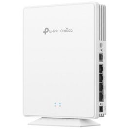 TP-Link EAP650-DESKTOP Punto de Acceso Inalámbrico Wi-Fi 6 AX2976 Doble Banda PoE Omada MU-MIMO 4 Puertos LAN Escritorio Blanco