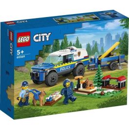 Lego Juego de Construcción City Entrenamiento Móvil Perros Policía 197 piezas, +5 años