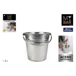 My Bar Champañera de Acero Inoxidable 4 litros - Cubitera para Botellas 20 x 20 cm (6 Unidades) Precio: 30.68999956. SKU: B1F2KSA3PH