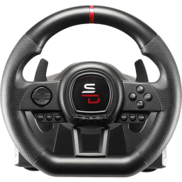 Subsonic Volante de Carreras GS650-X con Cambio Manual, 3 Pedales y Levas para PS4 / Xbox