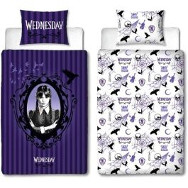 Wednesday WED3700891712460 Juego de cama reversible Microfibra 1 funda nórdica 140x200 cm y 1 funda de almohada 63x63 cm Precio: 26.79000016. SKU: B1CV8MW66X