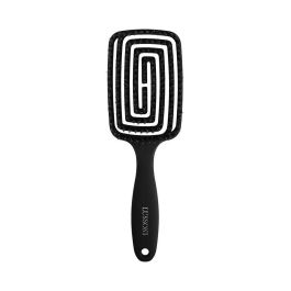 Lussoni LABYRINTH Cepillo Flexible para Desenredar el Pelo con Cerdas Naturales de Jabalí y Púas de Nylon, Ideal Cabellos Finos Grande 1 ud