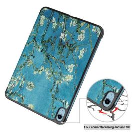 CoreParts For Apple iPad 10th Gen 10.9-inch (2022) Tri-fold Caster Hard Shell Cover with Auto Wake Function - Blossom Style CoreParts For Apple iPad 10th Gen 10.9-inch (2022) Tri-fold Caster Hard Shell Cover with Auto Wake Function - Blossom Style