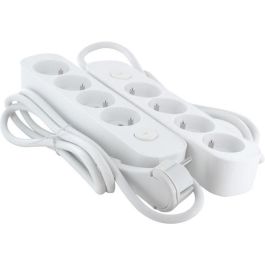 Chacon CHA5411478440840 - Juego de 2 Regletas de 4 Tomas 16A con Cable de 1,5 m