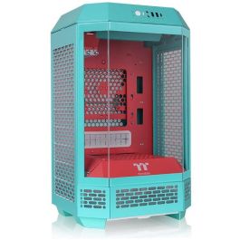 Thermaltake The Tower 250 Mini Tower PC Mini-ITX Mentha con Rojo. Ventilador frontal 2x 120mm. 2 puertos USB 3.2 Gen 1.
