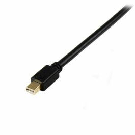 Adaptador DisplayPort a DVI Startech MDP2DVIMM3BS Negro