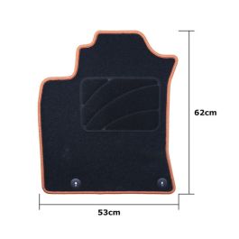 Set de Alfombrillas para Coche OCC Motorsport OCCKI0038YE Kia Xceed 5 Piezas