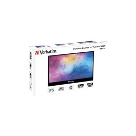 Monitor Portátil Verbatim PM-14 14"/ Full HD/ Multimedia/ Negro Monitor Portátil Verbatim PM-14 14"/ Full HD/ Multimedia/ Negro