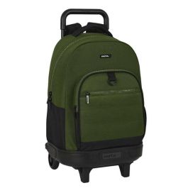 Mochila Escolar con Ruedas Safta Dark forest Negro Verde 33 X 45 X 22 cm Precio: 28.69000024. SKU: B14JKRM5YM