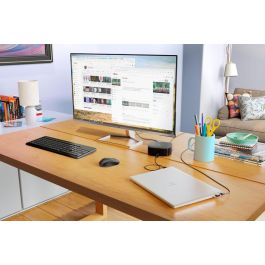 HP Teclado y Ratón Inalámbricos Ergonómicos HP 330 con Teclado Numérico - Diseño Preciso y Cómodo