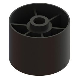 Q&Q Pata Tika Plástico Negro D44mm H35mm para Mueble, Sofá, Armario, Mesa | Soporte Resistente y Duradero de Alta Calidad Precio: 0.49999983. SKU: B17K6Q8EE8
