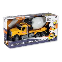 Camion hormigonera con luces y sonidos 35x18x12 Camion hormigonera con luces y sonidos 35x18x12