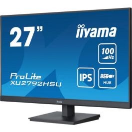 MONITOR IIYAMA 27" PROLITE XU2792HSU-B6, IPS, 100HZ, 0,4MS, USB, HDMI, DISPLAYPORT, 2x2W, INCLI MONITOR IIYAMA 27" PROLITE XU2792HSU-B6, IPS, 100HZ, 0,4MS, USB, HDMI, DISPLAYPORT, 2x2W, INCLI