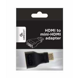 Gembird A-HDMI-FC Adaptador Cambiador de Género HDMI Tipo A Hembra a Mini-HDMI Tipo C Macho Contactos Chapados en Oro Negro Precio: 4.88999962. SKU: S5600875