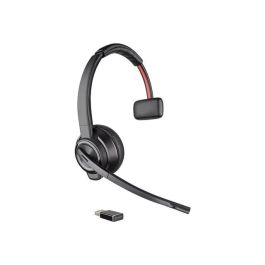 Poly Savi 8210 Office Auriculares Inalámbricos Monoaurales DECT/Bluetooth, Micrófono Cancelación Ruido, Certificado Zoom