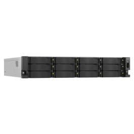 QNAP TS-H1277AXU-RP NAS Bastidor (2U) Ethernet Negro E-2136 QNAP TS-H1277AXU-RP NAS Bastidor (2U) Ethernet Negro E-2136