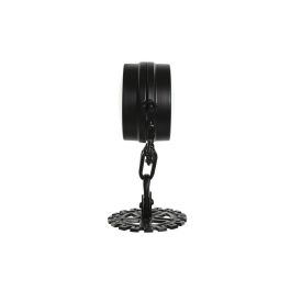 Reloj Sobremesa Loft DKD Home Decor Negro Plateado 17 x 33 x 18 cm