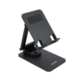 TooQ PH-HERMES-HALLEY Soporte Plegable para Smartphone y Tablet, Giratorio 360°, Ajustable Altura/Ángulo, Antideslizante hasta 12.9", Negro Precio: 13.50000025. SKU: B1D6AMK7XD