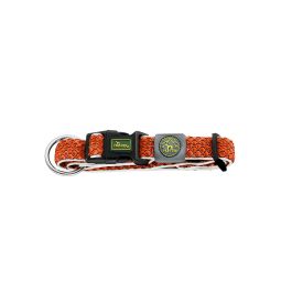 Hunter Collar Hilo Vario Plus XL Naranja - Cuello 45-70 cm, Ancho 38mm, Malla 3D Transpirable y Refrescante