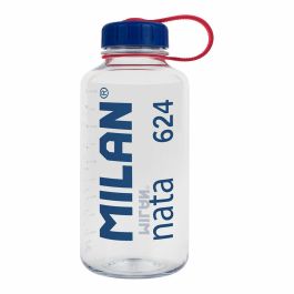 Botella de Agua Milan 1 L Transparente Plástico Botella de Agua Milan 1 L Transparente Plástico