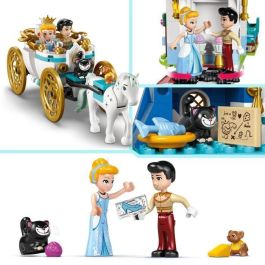 Lego 43275 Disney Princess El Castillo de Cenicienta y el Carruaje - Set Juego de Roles Infantil 6 Años