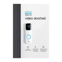 Blink AAAEV46684 Kit de Timbre con Video Blanco