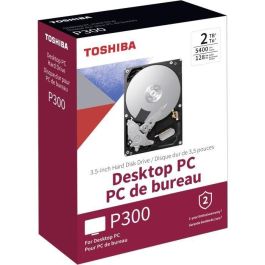 Toshiba P300 HDWD220EZSTA Disco Duro Interno 2TB 5400 rpm 3.5" para PC de Sobremesa (Caja Minorista)