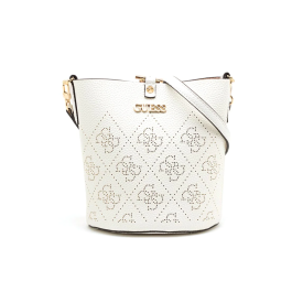 Amara, Poliéster, Bolso de tela, Cubo con logo 4g, Blanco, HWSG8493010, 21 x 21 x 11 cm Precio: 126.50000055. SKU: B19PLWR77X