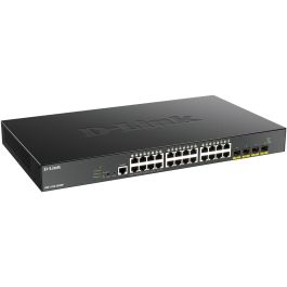 D-Link DGS-1250-28XMP/E Switch Smart Gestionado 28 Puertos Gigabit PoE, 10GbE SFP+, Montaje en Rack