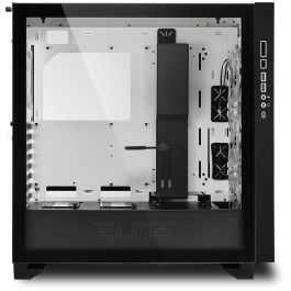 SHARKOON Elite Shark CA300H Caja PC ATX Vidrio Templado Blanco