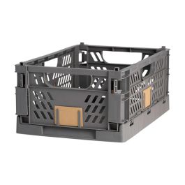 Caja Organizadora Apilable Gris oscuro 50 x 33 x 25 cm Precio: 16.68999948. SKU: B128KL3TLY